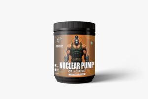 felkon nutrition nuclear pump pre workout (tangy orange flavour) 300grams / 30 servings